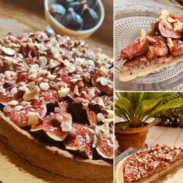 Tarte figues–frangipane