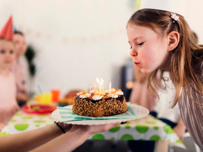Je crée mon gâteau d'anniversaire