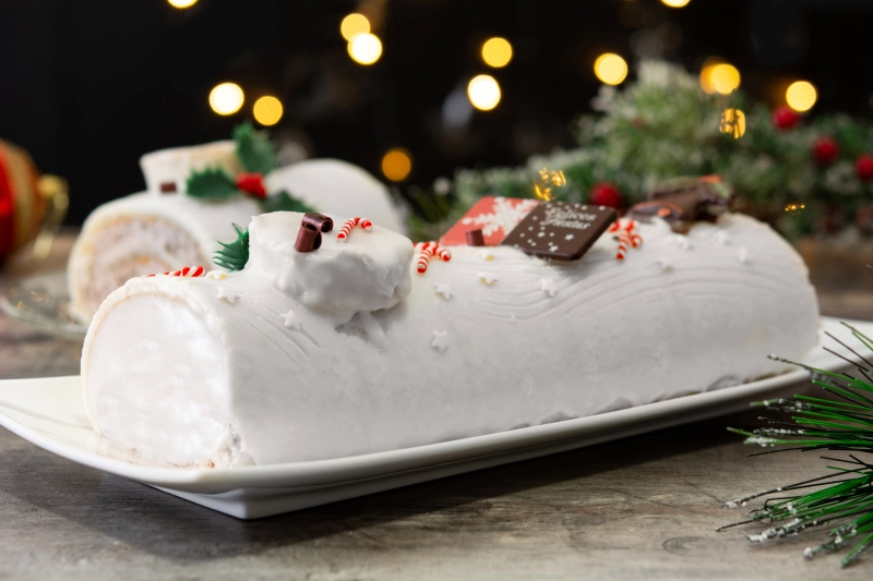 Carte des Bûches de Noël